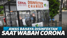 Awas! Disinfektan Tak Ampuh Cegah Corona dan Bahayakan Kesehatan Badan