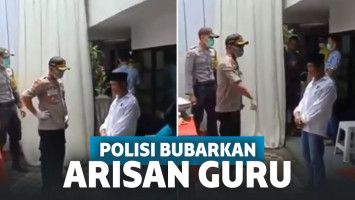 Polisi bentak penyelenggara acara