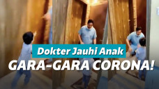Dokter tak bisa peluk anak gara-gara corona