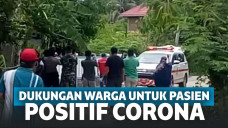 pasien dapat dukungan warga