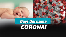Ilustrasi bayi bernama korona
