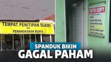 spanduk kocak