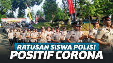 Gelar Rapid Test, 300 Siswa Polri di Sukabumi Positif Corona