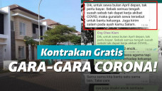 Pemilik kontrakan gratiskan biaya di tengah corona