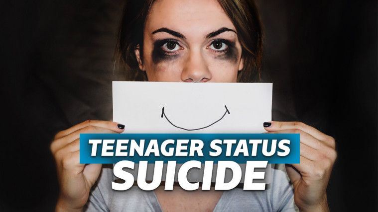status media sosial remaja bunuh diri