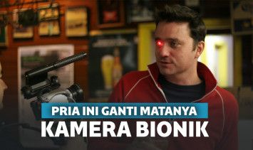 Pria ini Mengganti Bola Matanya Dengan Kamera