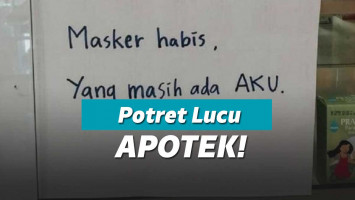 Potret Lucu di Apotek