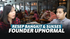 Rahasia sukses founder Warunk Upnormal