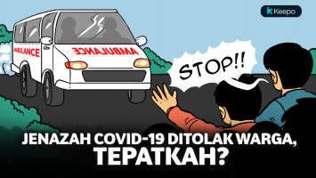 Jenazah corona ditolak