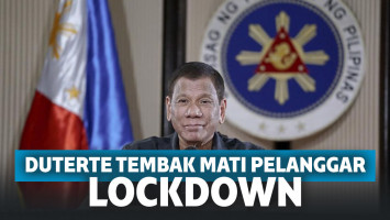 Ngeri! Warga Filipina yang Langgar Lockdown Bakal Ditembak Mati, Duterte: Saya Akan Mengubur Anda