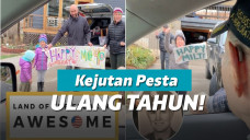 Perayaan ulang tahun kakek di tengah corona