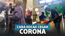 Bikin Geleng-geleng Kepala, Berikut Deretan Kostum Aneh yang Dipakai Belanja di Tengah Wabah Corona