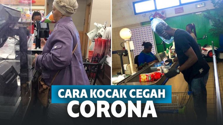 Bikin Geleng-geleng Kepala, Berikut Deretan Kostum Aneh yang Dipakai Belanja di Tengah Wabah Corona