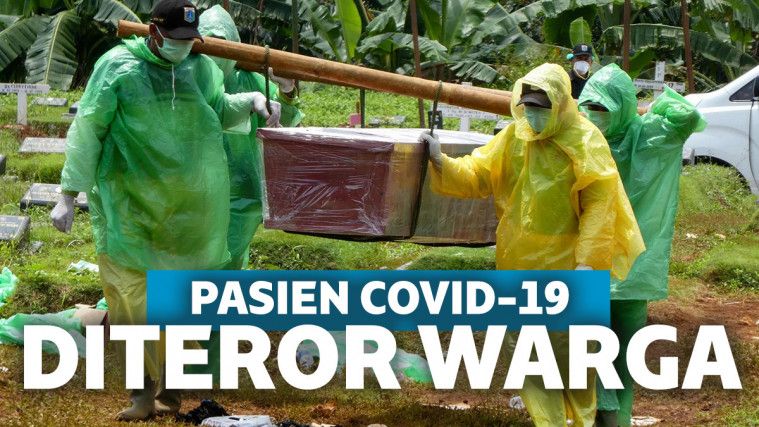 Pemakaman jenazah positif corona