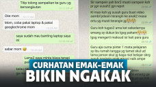 Anaknya Dapat Tugas yang Sulit, Curhatan Emak Satu Ini Bikin Netizen Terpingkal