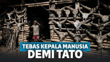Tradisi Tebas Kepala Musuh Demi Sebuah Tato Masyarakat Naga
