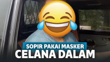 Viral Sopir Pikap Pakai Masker Celana Dalam, Dokter Kulit Titip Pesan