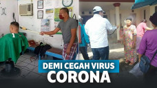 Hiburan supaya suasana tidak terasa mencekam.