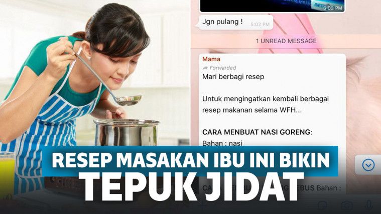 Resep Masakan dari Ibu Ini Bikin Netizen Tepuk Jidat