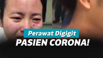 Pasien Corona Gigit Perawat