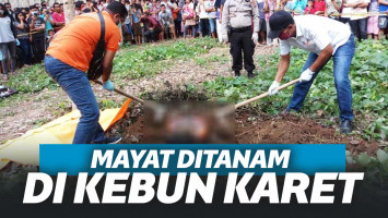 Heboh Mayat Bocah Ditanam di Kebun Karet di Sumut
