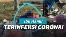 Ilustrasi tertular virus corona saat berbelanja