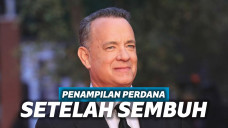 Penampilan Perdana Tom Hanks Setelah Sembuh Covid-19