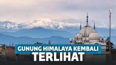 Pengurangan polusi terjadi karena banyak pabrik yang tutup dan kendaraan tidak memenuhi jalanan seperti biasanya.