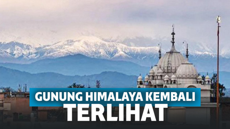 Pengurangan polusi terjadi karena banyak pabrik yang tutup dan kendaraan tidak memenuhi jalanan seperti biasanya.