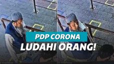 Pria tularkan virus corona lewat ludah