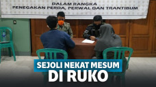 sejoli nekat mesum di ruko