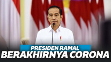 Presiden Jokowi Ramalkan Darurat Corona Berhenti di Akhir 2020