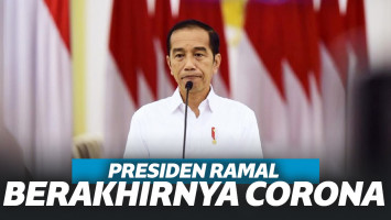 Presiden Jokowi Ramalkan Darurat Corona Berhenti di Akhir 2020