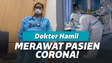 Dokter tangani corona meski sedang hamil