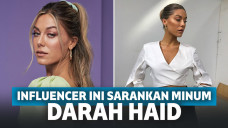 Jorok! Sebut Banyak Vitamin, Influencer Ini Sarankan Minum Darah Haid untuk Kesehatan