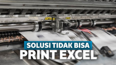 excel tidak bisa print