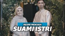 Vebby Palwinta dan Razi Bawazier Menikah