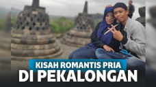 Kisah Romantis Pria di Pekalongan Nikahi Wanita dengan Kelainan di Wajah: Cintaku Tak akan Luntur