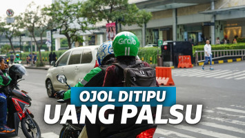 driver ojol ditipu