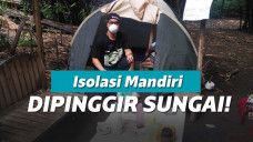 Isolasi di pinggir sungai