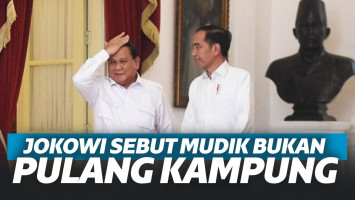 Sebut Perantau Kembali Saat Awal Corona Bukan Mudik, Jokowi: Itu Pulang Kampung