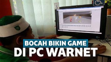 bocah 12 tahun bikin game di warnet