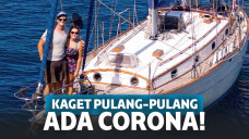 Ryan Osbourne dan Elena Manighetti, pasangan suami istri yang tidak tahu sama sekali soal Covid-19 yang sudah menjadi pandemi.