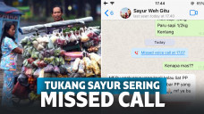 Sering Missed Call di WhatsApp, Alasan Penjual Sayur Ini Bikin Ngakak