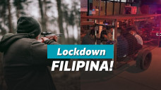 Pelanggar lockdown di Filipina ditembak