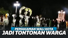 Positif Corona, Ribuan Orang Malah Tonton Pemakaman Wali Kota Tanjungpinang!