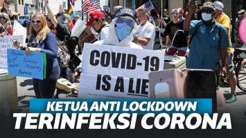 Ketua Gerakan Anti Lockdown Amerika Positif Terinfeksi Corona!