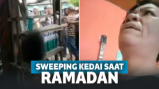 Sudah Susah Cari Rezeki akibat Corona, Sweeping Warung di Bulan Ramadan Viral!