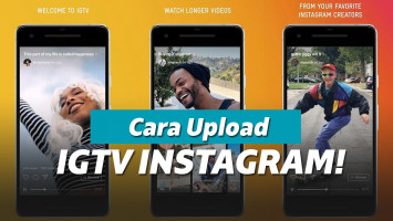 cara upload IGTV