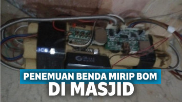 Benda yang diduga bom